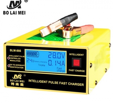 Siêu Sạc Acquy 12v 24v thông minh 2Ah - 200Ah-Máy sạc bình Ắc quy thông minh