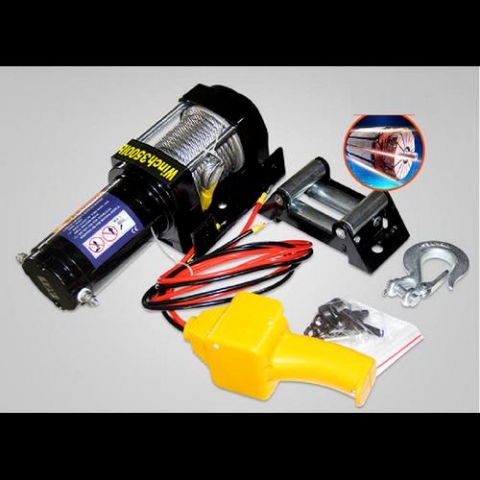 Tời điện  3500LBS cáp 6 mét