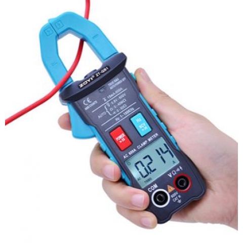 Đồng Hồ Đo Điện Vạn Năng Ampe Kìm Điện Tử Zoyi Zt-QB1