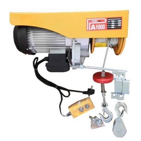 Tời điện PA1000 tải trọng 1000kg cáp dài 12M
