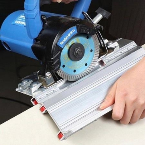 Đế máy cắt mòi cạnh,cắt gạch men đá hoa cương góc 45 độ 