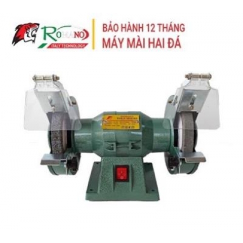 Máy Mài 2 Đá Romano Dây Đồng 100% Bảo Hành 12 Tháng