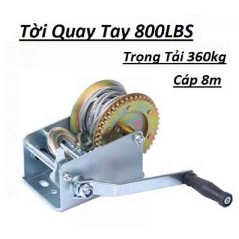 TỜI QUAY TAY 363 CÁP 8M