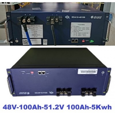 Pin Lithium Shuangdeng Shoto SDA10-48v100Ah 51.2V 100Ah 5kwh - ShotoSDA10