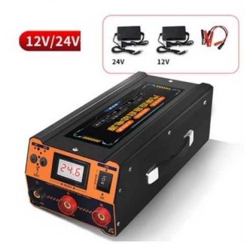 Bộ kich nổ Khởi động ô tô xe tải ,container 12V-24V Công Suất Cao-Dung lượng Pin cực Lớn - 55000A