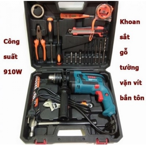 Bộ máy khoan B13 kèm phụ kiện