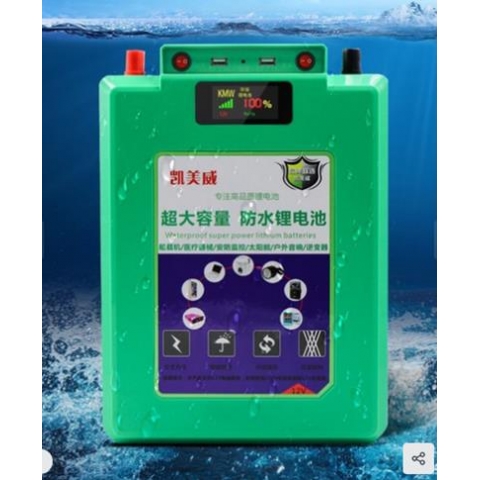 Bình Pin Lithium 12V-180Ah chống nước
