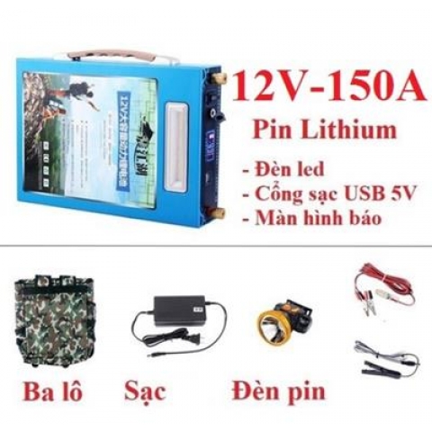Pin lithium 12V - 150Ah - Pin lithium 12V - 150Ah