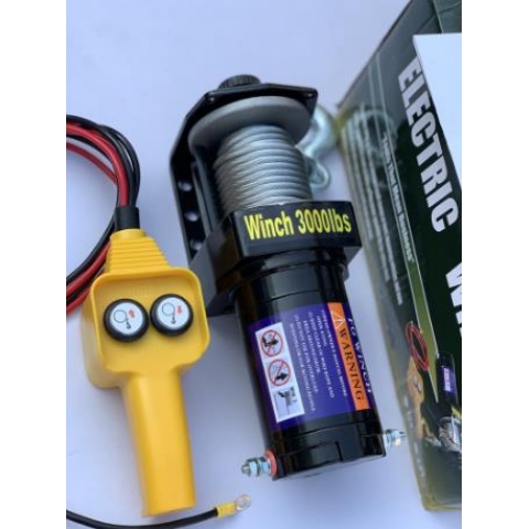 Tời điện 12v accquy 3000LBS tải trọng 1360kg