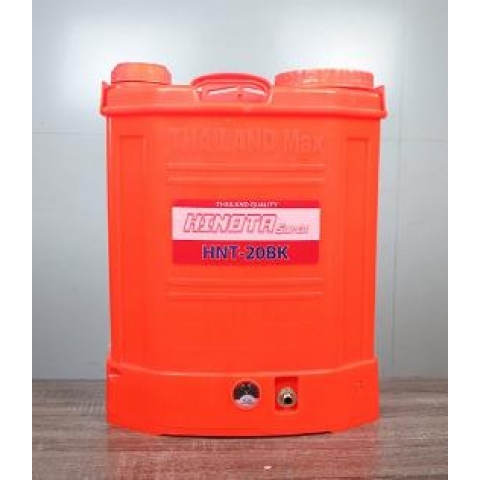 Bình xịt điện 2 bơm (đôi) 20 lít 12AH-12V HINOTA HNT-20BK Cam