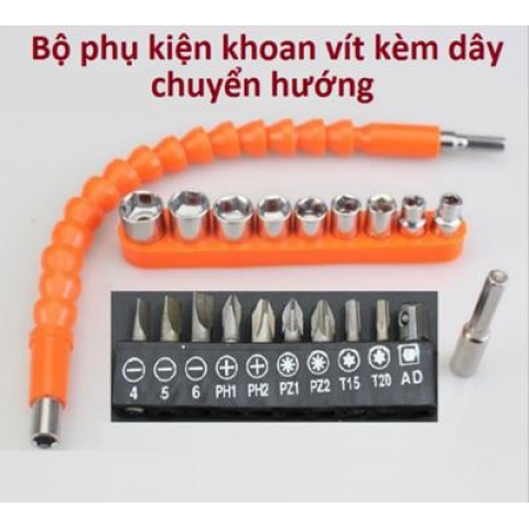 Bộ phụ kiện đa năng cho các loại máy khoan