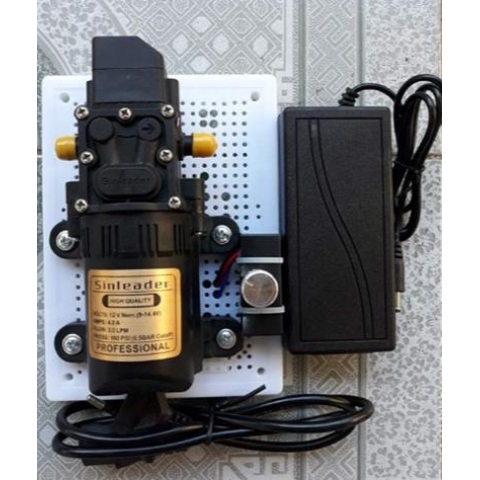 Máy bơm sinleader 12v + Adapter 12v 5A