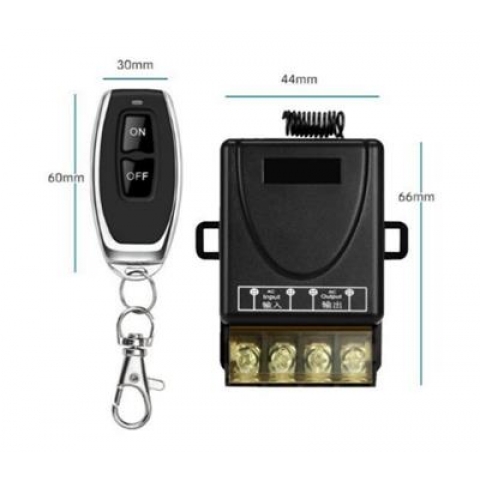 Công tắc điều khiển từ xa Rf 100m 3000W 30A - 100m