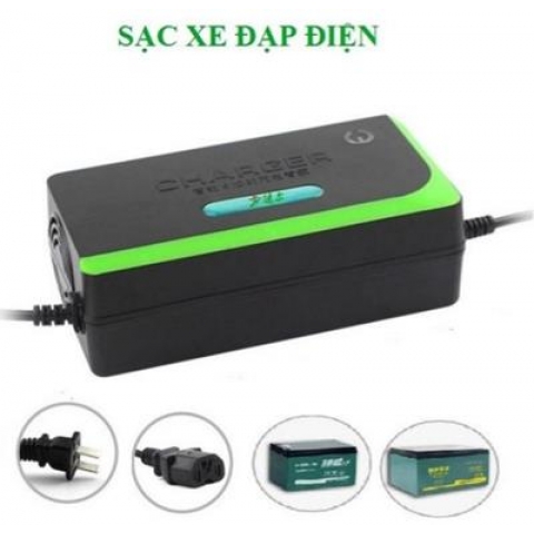 Sạc xe đạp điện, xe máy điện, ô tô điện 48V - 12 AH - 48V - 12 AH