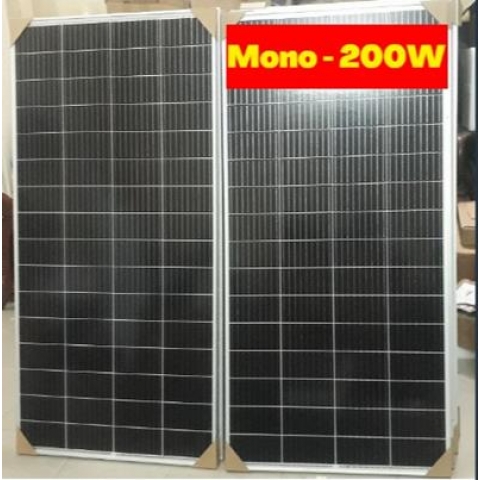 Tấm pin năng lượng mặt trời SOYER SOLAR 200W MONO- Hàng chính hãng, tặng Jack MC4