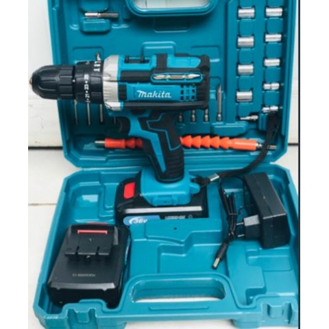 Máy khoan pin 12v- 2 pin đủ phụ kiện