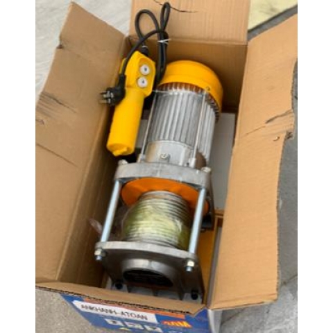 Tời Điện Mặt đất 220v ,Máy Tời Nhanh Nâng Hạ Vật Liệu