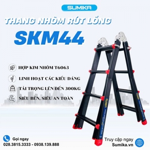 Thang Nhôm Rút Lồng Sumika SKM44