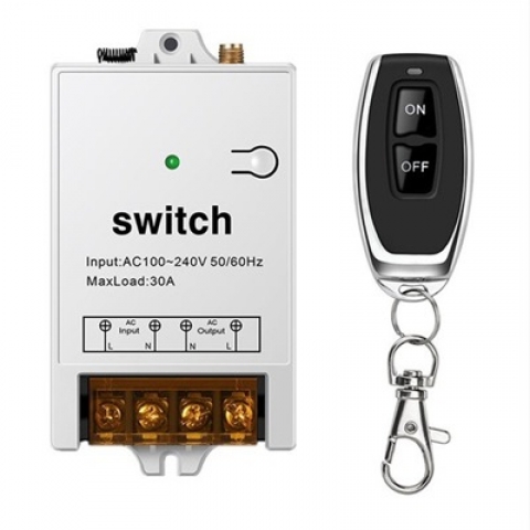 Công tắc điều khiển từ xa - 100M 30A 220V - Mẫu Mới NEW