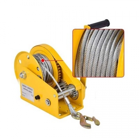 Tời quay tay tự hãm loại không cáp 2600LBS