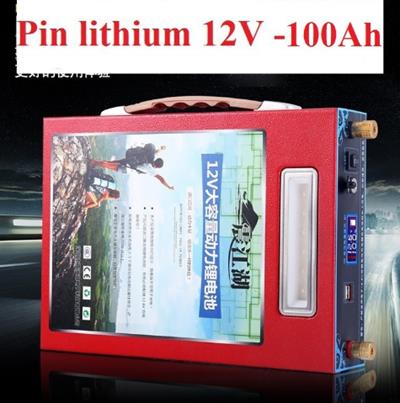 Pin lithium 12V - 100Ah - Pin lithium 12V - 100Ah